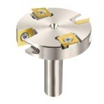 Titanium-Coated Router Bit for Wood Surfacing