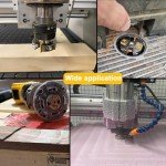 Titanium-Coated Router Bit for Wood Surfacing