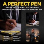 BASTION Grey Titanium Bolt Action Pen Set