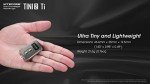 Nitecore TINI-2 Titanium LED Keychain Light - 500 Lumens