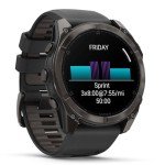 Garmin Fenix 8 Titanium GPS Smartwatch Bundle