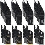 55PCS Titanium Multitool Oscillating Saw Blade Set
