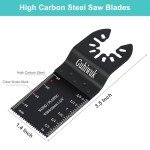 55PCS Titanium Multitool Oscillating Saw Blade Set