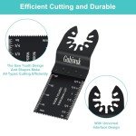 55PCS Titanium Multitool Oscillating Saw Blade Set