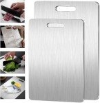 Titanium Kitchen Cutting Board - 15.4 x 11 inches