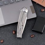 XTOUC Titanium Pocket Folding Knife with M390 Blade