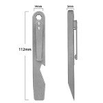 AXUYU Titanium Multi-Tool Pry Bar with Keychain