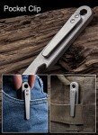 AXUYU Titanium Multi-Tool Pry Bar with Keychain