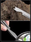 AXUYU Titanium Multi-Tool Pry Bar with Keychain