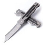 KATSU Titanium & Carbon Fiber Folding Knife