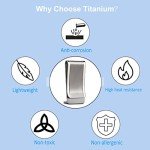 Slim Titanium Money Clip Wallet for Everyday Carry