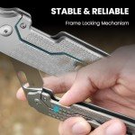 Kizer Varatas Titanium Folding EDC Knife