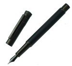 Titanium Black Forest Fountain Pen with Extra Fine Nib