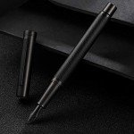 Titanium Black Forest Fountain Pen with Extra Fine Nib