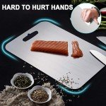 Non-Slip Pure Titanium Cutting Board for Kitchens