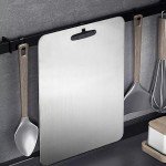 Non-Slip Pure Titanium Cutting Board for Kitchens