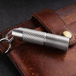 Titanium Waterproof Pill Case - Two Layer EDC Capsule