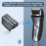 Remington Titanium Shaver Replacement Heads (2 Pack)
