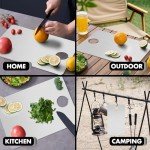 Pure Titanium Cutting Board for Healthy Cooking
