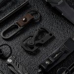 Titanium Carabiner Keychain Tool & Bottle Opener