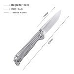 Kizer Begleiter Mini Titanium EDC Knife
