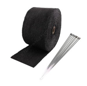 Titanium Exhaust Pipe Wrap & Heat Shield Tape