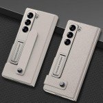 Titanium Gray Galaxy Z Fold 6 Case with Card Holder