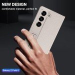 Titanium Gray Galaxy Z Fold 6 Case with Card Holder