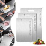 Double-Sided Titanium Cutting Board for Kitchen