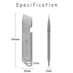 Titanium EDC Multi Tool: Pry Bar & Opener