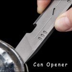 Titanium EDC Multi Tool: Pry Bar & Opener