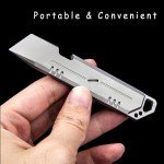 Titanium EDC Multi Tool: Pry Bar & Opener