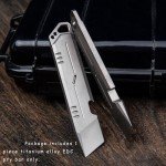 Titanium EDC Multi Tool: Pry Bar & Opener