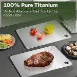 Titanium Double-Sided Cutting Board for Kitchen