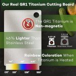 Titanium Double-Sided Cutting Board for Kitchen