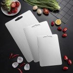Premium Dual-Sided Titanium Cutting Board (Small)