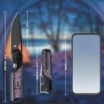 Kizer Militaw Folding Knife with Titanium Handle