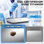 Titanium & Wheat Straw Non-Slip Cutting Board