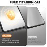 Titanium & Wheat Straw Non-Slip Cutting Board