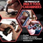 OCTO MAX 20-in-1 Titanium Multi-Tool Carabiner