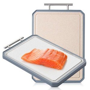 Double-Sided Titanium Cutting Board for Kitchen