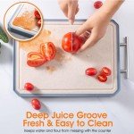 Double-Sided Titanium Cutting Board for Kitchen