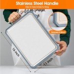 Double-Sided Titanium Cutting Board for Kitchen