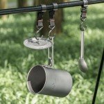 Ultralight 900ml Titanium Camping Pot with Lid