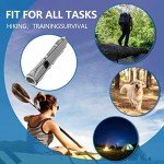 Titanium Survival Whistle with Necklace – 120 Decibel