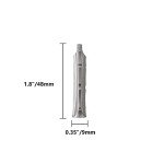 Titanium Survival Whistle with Necklace – 120 Decibel