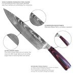Titanium Cutting Board Set with Chef's Knife
