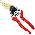 Titanium Ergonomic Pruners for Heavy Duty Gardening