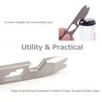 Titanium EDC Pry Bar & Bottle Opener Multi-Tool