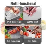 Titanium Cutting Board - 18x12 Inch Double-Sided